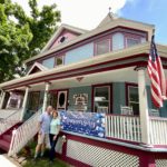 Sallie and Welling Clark, innkeeper-owners at Holden House celebrate 2023 and 37 years in business.