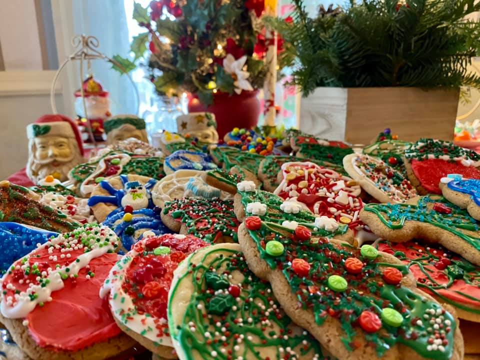 Christmas Cookie Cutouts from Holden House bed and breakfast in Colorado Springs