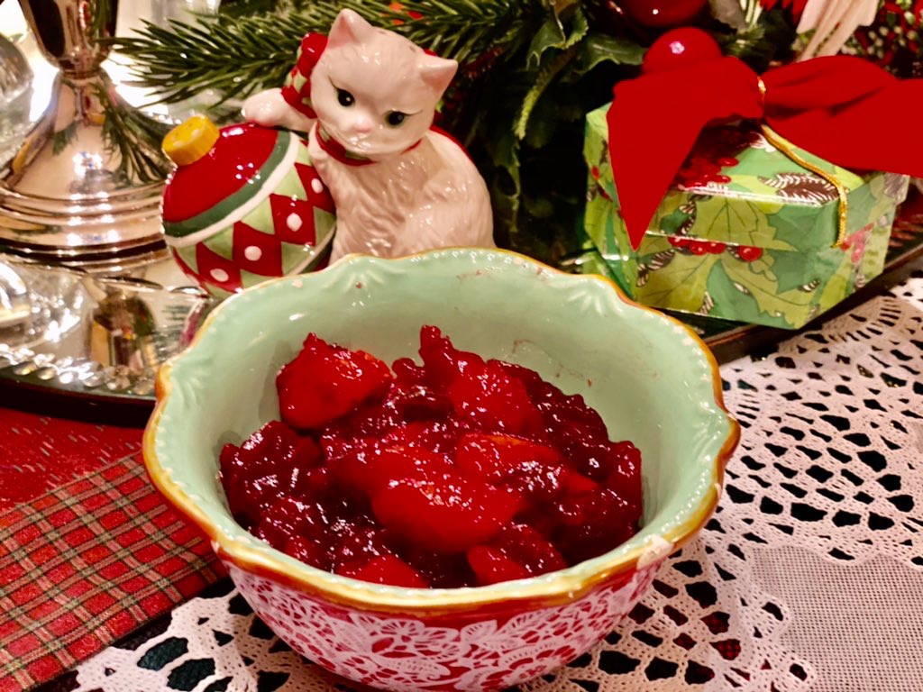 Holiday cranberry chutney