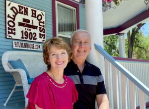 Sallie and Welling Clark own and operate Holden House B&B located in Colorado Springs CO