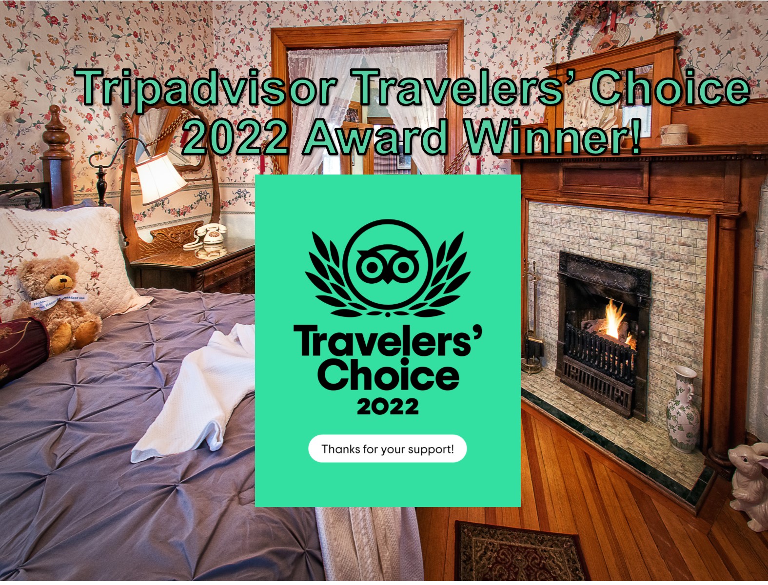 Holden House 2022 Tripadvisor Award